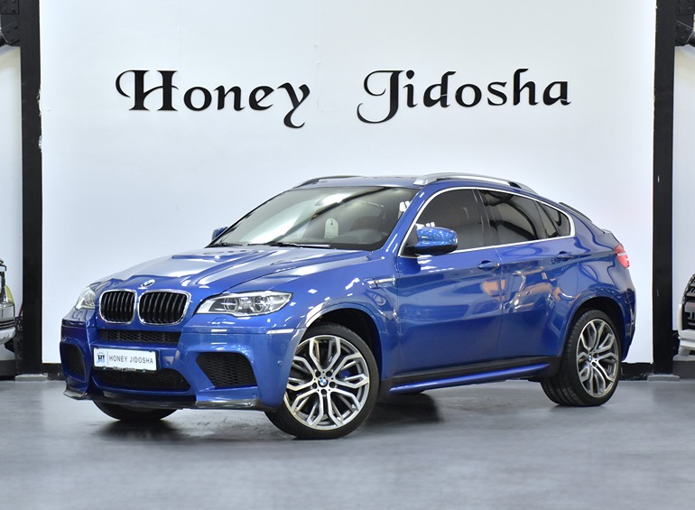 BMW X6 M ( 2013 Model ) in Blue Color GCC Specs