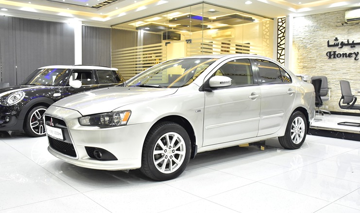 Mitsubishi Lancer EX ( 2015 Model ) in Beige / Silver Color GCC Specs