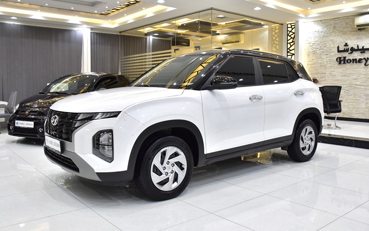 Hyundai Creta ( 2024 Model ) in White Color GCC Specs
