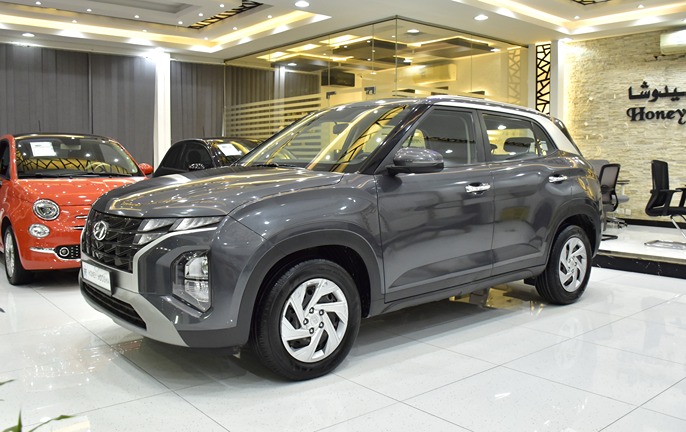 Hyundai Creta ( 2024 Model ) in Grey Color GCC Specs