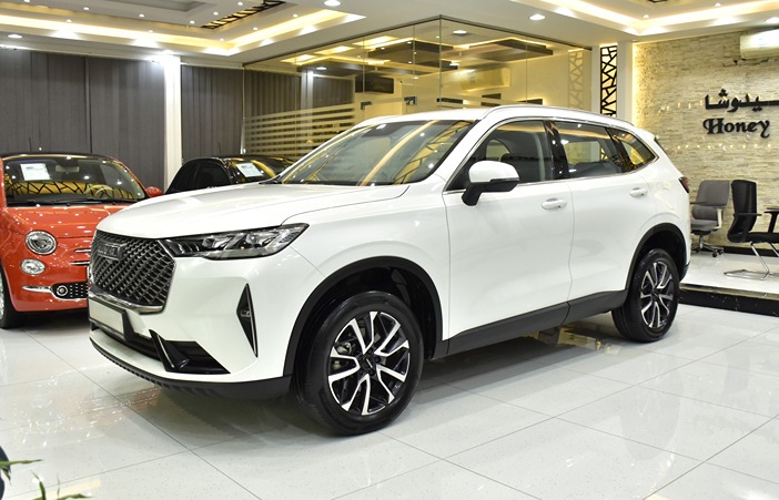 Haval H6 2.0 GDiT ( 2024 Model ) in White Color GCC Specs