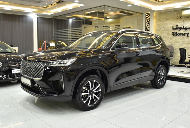 Haval H6 2.0 GDiT ( 2024 Model ) in Black Color GCC Specs