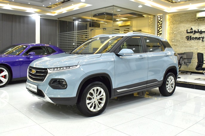Chevrolet Groove LT ( 2023 Model ) in Blue Color GCC Specs