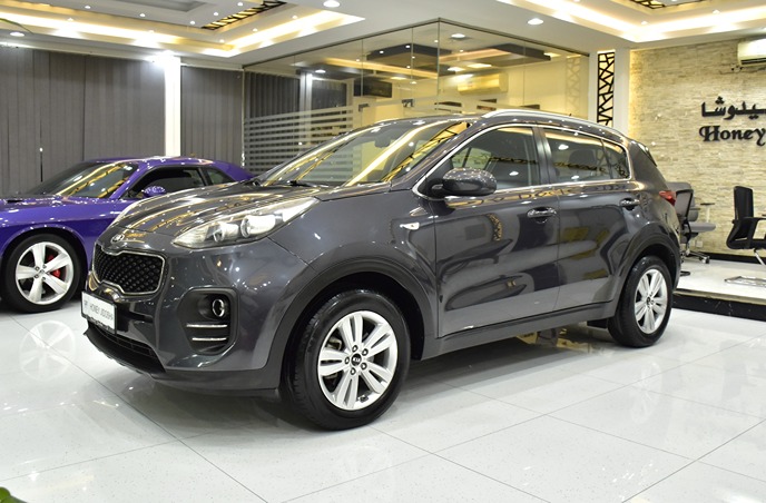 KIA Sportage ( 2017 Model ) in Grey Color GCC Specs