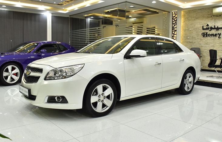 Chevrolet Malibu LT ( 2016 Model ) in White Color GCC Specs