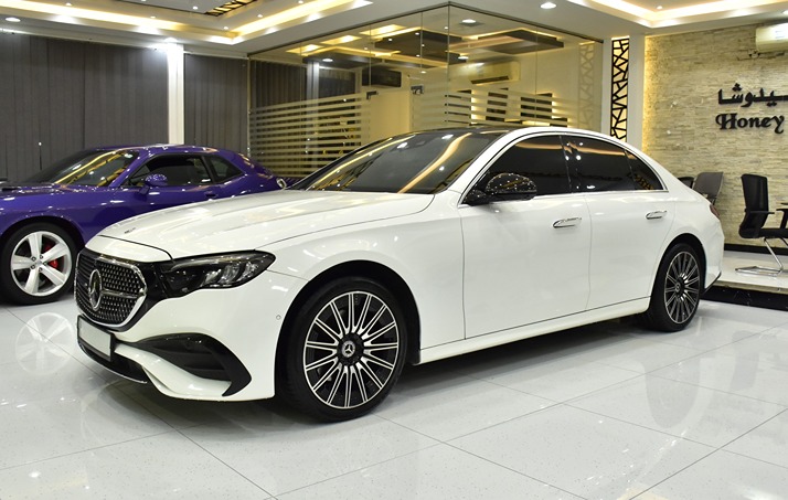 Mercedes Benz E200 ( 2025 Model ) in White Color Korean Specs