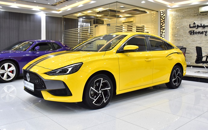 MG GT ( 2023 Model ) in Yellow Color GCC Specs