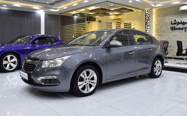 Chevrolet Cruze LT ( 2016 Model ) in Grey Color GCC Specs