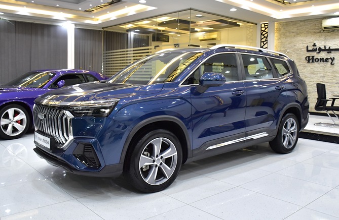 Geely Okavango ( 2025 Model ) in Blue Color GCC Specs