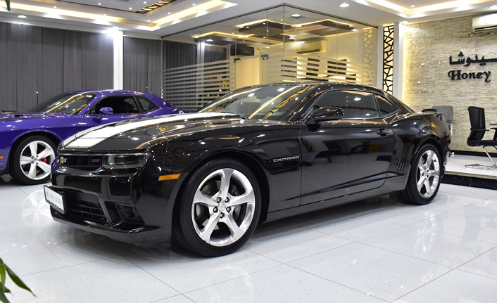Chevrolet Camaro SS ( 2015 Model ) in Black Color GCC Specs