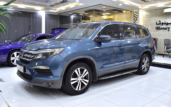 Honda Pilot ( 2016 Model ) in Blue Color GCC Specs