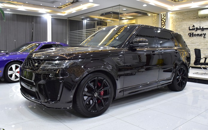 Land Rover Range Rover SVR ( 2020 Model ) in Purple Color American Specs