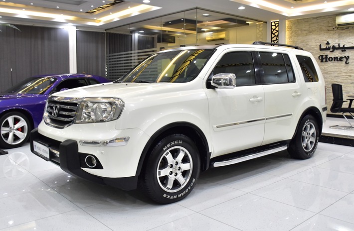 Honda Pilot 4WD ( 2015 Model ) in White Color GCC Specs