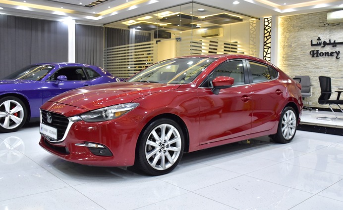 Mazda 3 ( 2017 Model ) in Red Color GCC Specs
