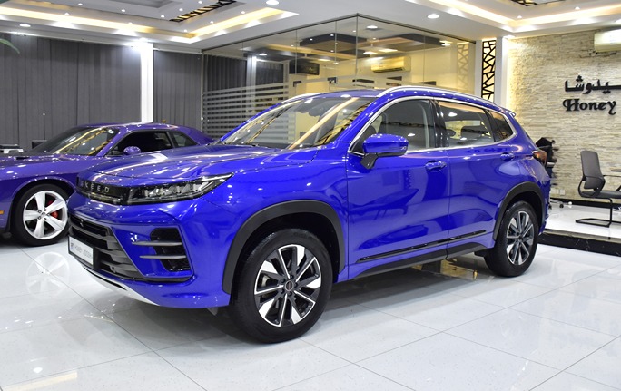 Exeed LX 230T ( 2024 Model ) in Blue Color GCC Specs