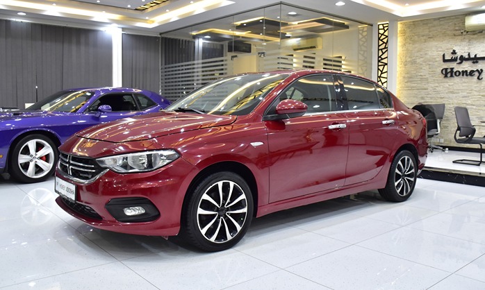 Dodge Neon ( 2017 Model ) in Red Color GCC Specs