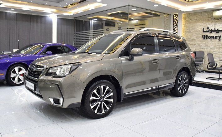 Subaru Forester AWD ( 2018 Model ) in Brown Color GCC Specs