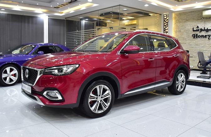MG HS Trophy AWD 30T ( 2020 Model ) in Red Color GCC Specs