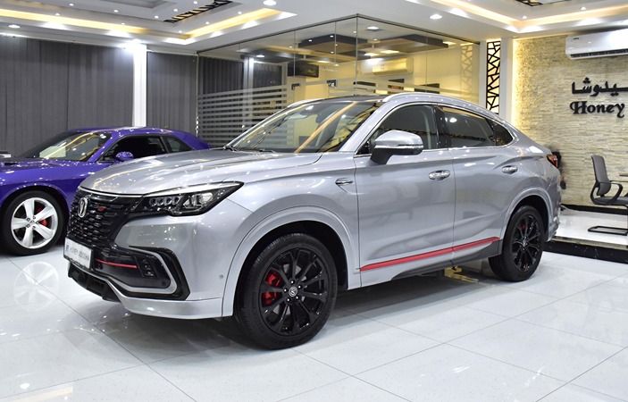 Changan CS85 360T ( 2023 Model ) in Silver Color GCC Specs