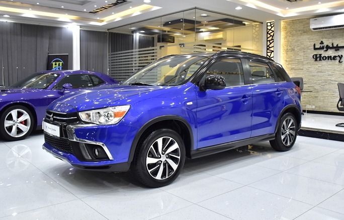 Mitsubishi ASX 4WD ( 2019 Model ) in Blue Color GCC Specs