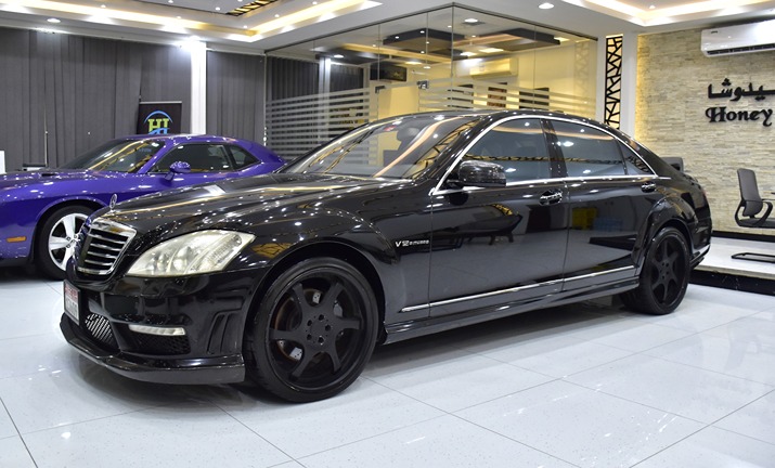 Mercedes Benz S600 AMG V12 ( 2008 Model ) in Black Color Japanese Specs