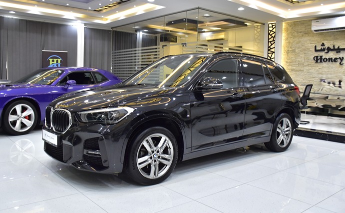BMW X1 M-Kit xDrive18d ( 2021 Model ) in Black Color European Specs