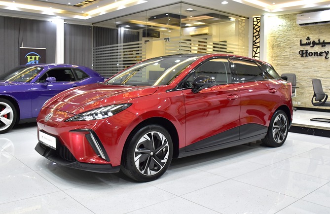 MG 4 ( 2023 Model ) in Red Color GCC Specs