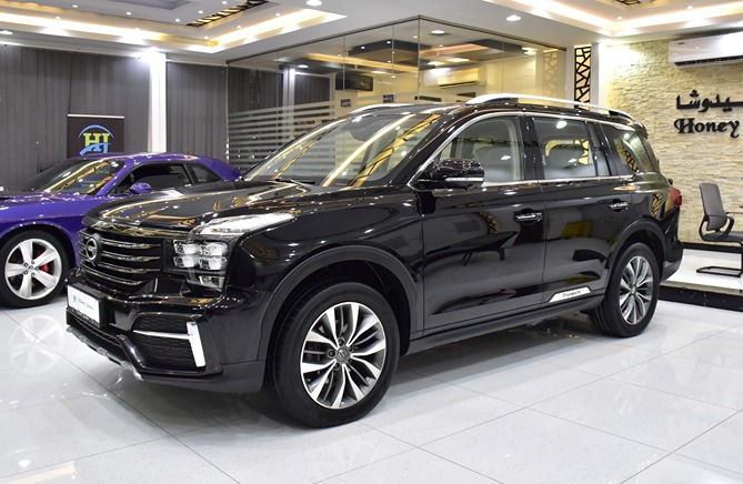 GAC GS8 320T ( 2021 Model ) in Black Color GCC Specs