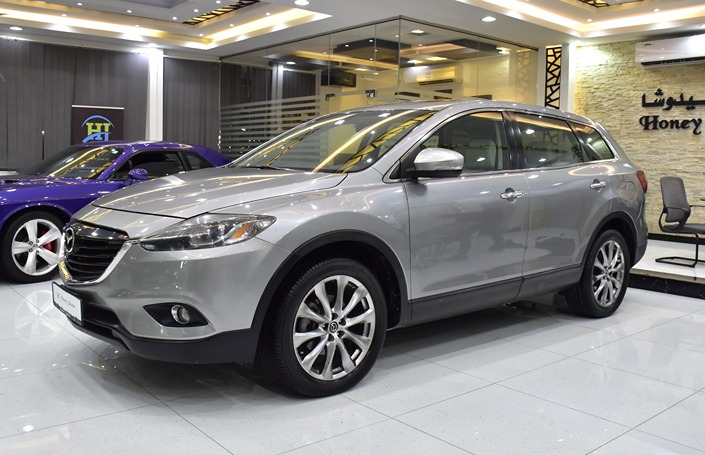 Mazda CX-9 AWD ( 2014 Model ) in Silver Color GCC Specs