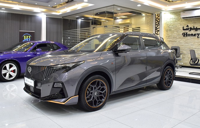 GAC GS3 EMZOOM R-STYLE ( 2024 Model ) in Grey Color GCC Specs