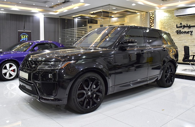 Land Rover Range Rover Sport HSE ( 2021 Model ) in Black Color American Specs